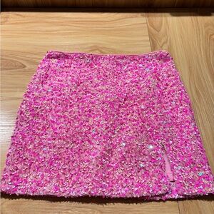 Nasty Gal Sequin Mini Skirt